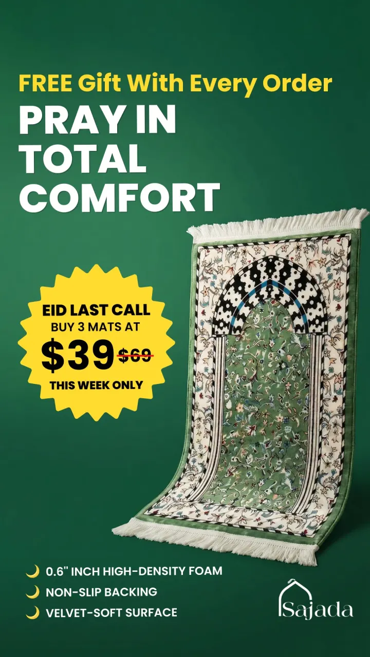Sajada prayer mat brand ad creative